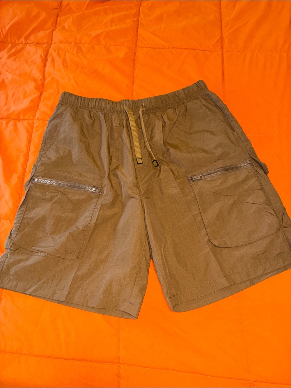 Men’s Brown Multi Pocket Shorts